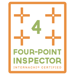 InterNACHI Certified Four-Point Inspector emblem