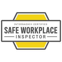 InterNACHI Certified Safe Workplace Inspector emblem